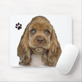 J'aime chiots tapis de souris (Avec souris)
