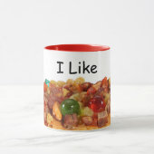 J'aime confessions de café fruitcake mug (Centre)