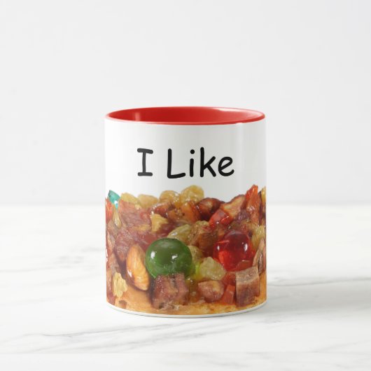 J'aime confessions de café fruitcake mug (Centre)