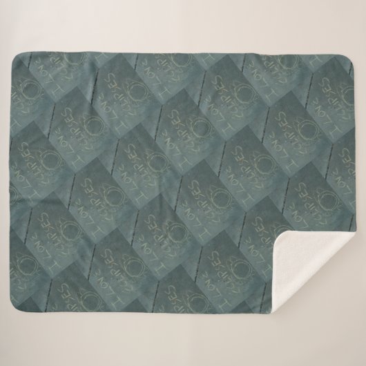 J'aime couverture éclipses avec dessin simple crai (Devant (Horizontal))