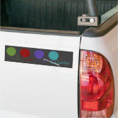 J'Aime Crochet Sticker Bumper (Sur camion)
