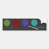 J'Aime Crochet Sticker Bumper (Devant)