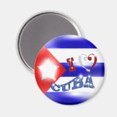 J'aime Cuba Magnet (Recto/Verso)