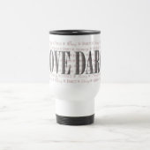 J'AIME DARCY !  Tasse de voyage (Centre)