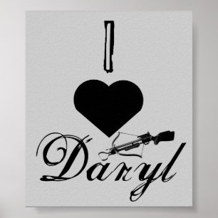 J'aime Daryl Poster