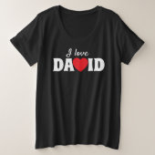J'aime David (Design devant)