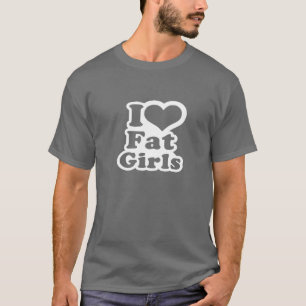 J'aime de grosses filles - T-shirt drôle