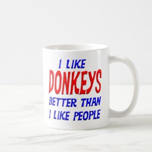 J'aime des ânes meilleurs que j'aime la tasse de