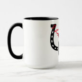 J'aime des chevaux ! tasse 15oz (Gauche)