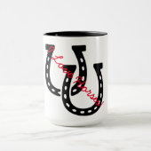 J'aime des chevaux ! tasse 15oz (Centre)