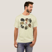 J'aime des cobayes - T-shirt (Devant entier)