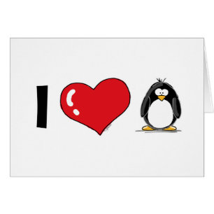 J'aime des pingouins