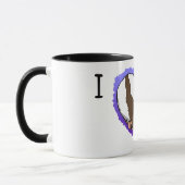 J'aime des rats ! Tasse : Rats à capuchon (Gauche)