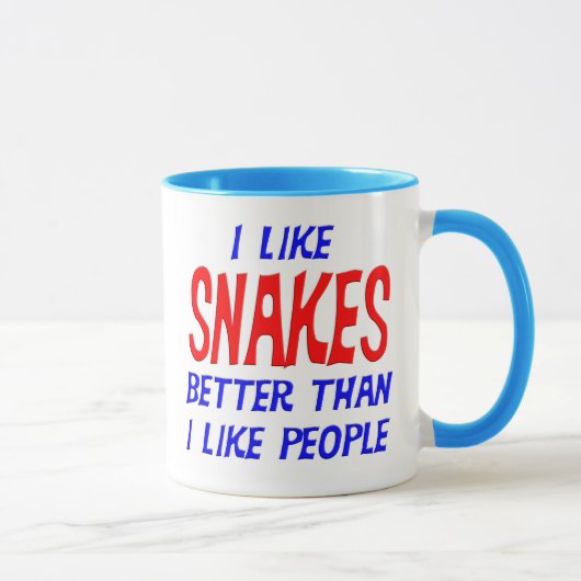J'aime des serpents meilleurs que j'aime la tasse (Droite)