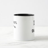J'aime des statistiques ! - Tasse double face de (Centre)