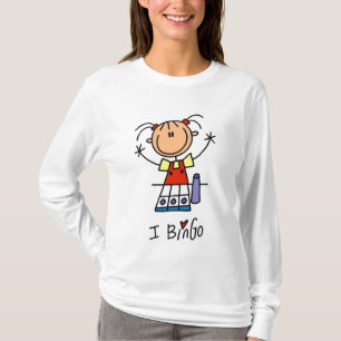 J'aime des T-shirts et des cadeaux de bingo-test