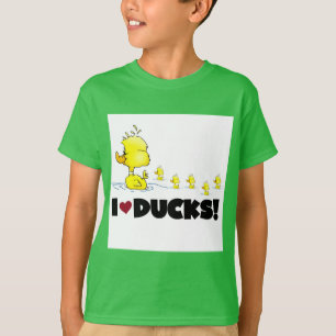 J'aime des T-shirts et des cadeaux de canards