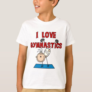 J'aime des T-shirts et des cadeaux de gymnastique