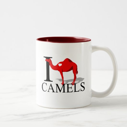 J'aime des tasses de chameaux (Droit)