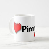 J'aime des tasses de collines de Pimmit (Devant gauche)