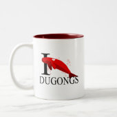 J'aime des tasses de Dugongs (Gauche)