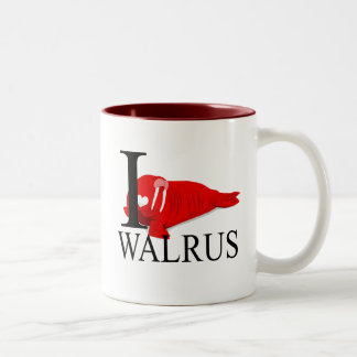 J'aime des tasses de morse