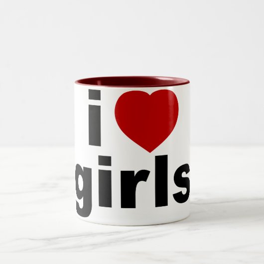 J'aime des tasses et des Steins de filles (Centre)
