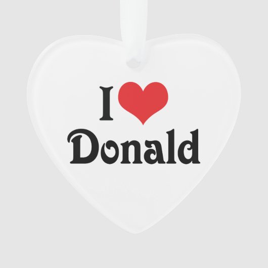 J'aime Donald (devant)