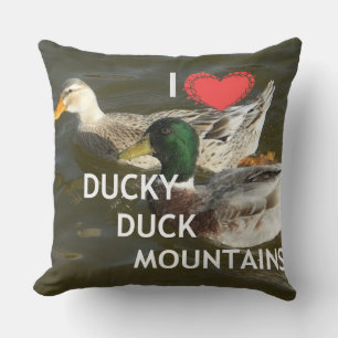 J'aime Duck Duck Mountain Coussins