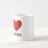 J'aime enseigner la tasse (Centre)