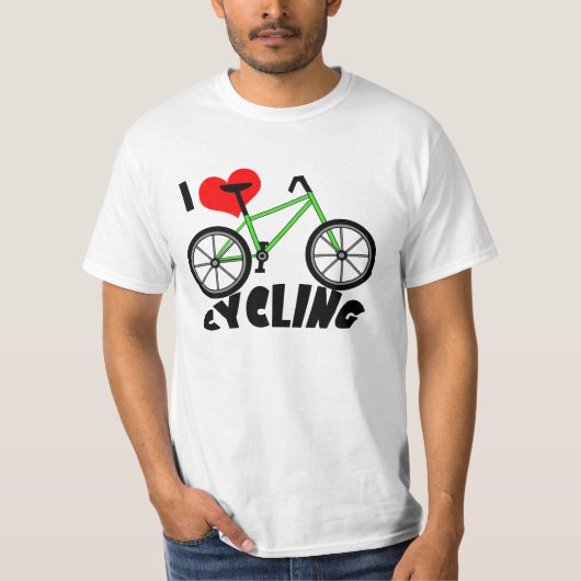 J'aime faire un cycle le T-shirt (Devant)