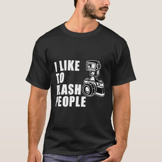 J'aime Flash People Camera tshirt (Devant)