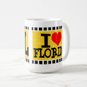 J'aime Floride - Mugs (Devant droit)