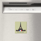 J'aime France Magnet (In Situ (Lave-vaisselle))