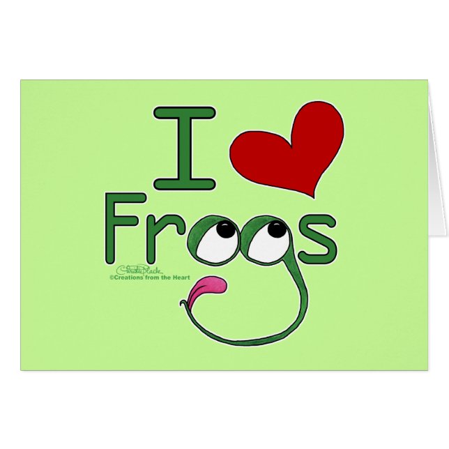J'aime FROGS (Devant horizontal)
