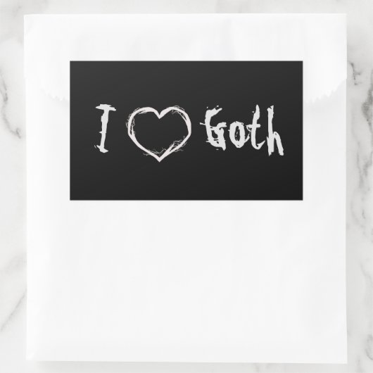 J'aime Goth Sticker (Sac)
