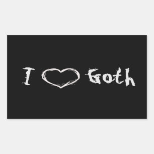 J'aime Goth Sticker