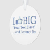 J'aime grand personnalisé avec votre texte (devant)