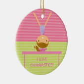 J'AIME GYMNASTICS Noël Ornement (Droite)