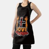 J'aime Halloween Déplaisant Zombie mains tablier (Insitu)