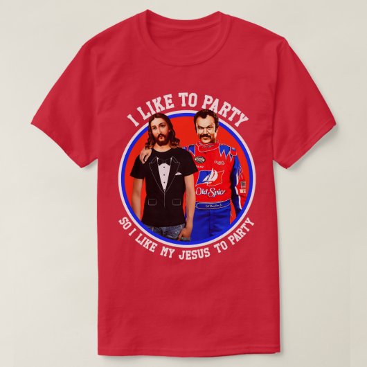 J'Aime Imaginer Jésus Dans un Tuxedo TShirt (Design devant)