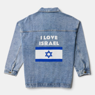 J'aime Israël Drapeau israélien Pro-Israël