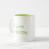 J'Aime Jardiner Deux Tonnes De Mug (Devant gauche)