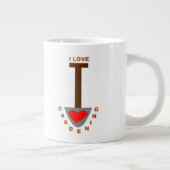 J'Aime Jardiner Spade Mug (Droite)