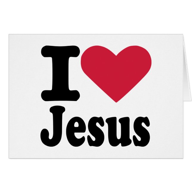 J'aime Jésus (Devant horizontal)