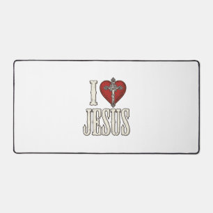 J'aime Jésus Gravure Vintage Design de Chemise de