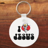 J'aime Jésus Porte-clés (Recto)