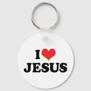 J'aime Jésus Porte-clés