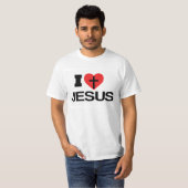 J'aime Jésus T-shirt (Devant entier)