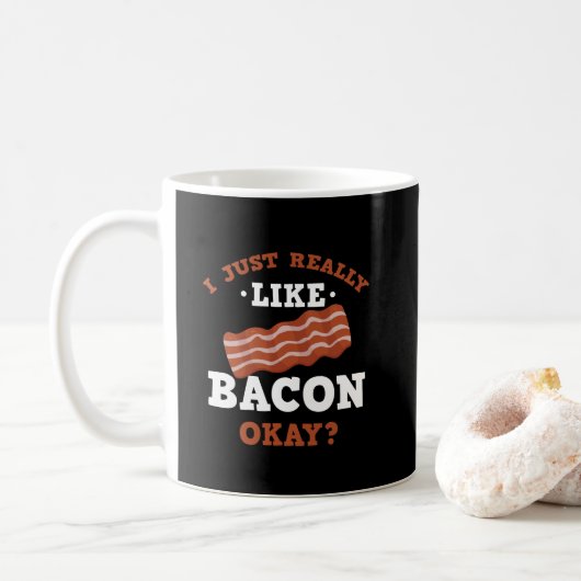 J'aime juste vraiment la tasse drôle de citation (Avec donut)